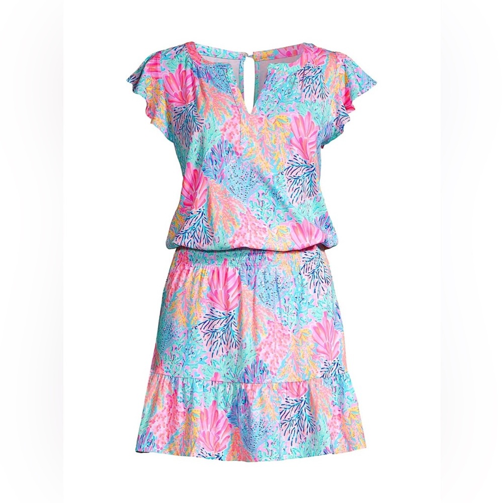 🌴 Lilly Pulitzer Multi Splashdance Ravi Romper. Size XXS. 🌴